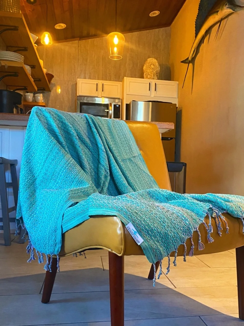 The Ahi Rag — Green Salt Rag™ Turkish Beach Towel